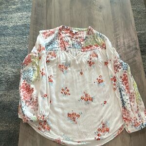 Women’s Lucky Brand Long Sleeve Shirt, Size Medium